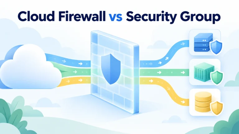트래픽 경로를 검사하는 Cloud Firewall과 개별 워크로드를 보호하는 Security Group