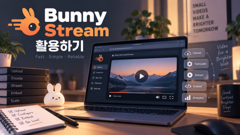 버니 스트림 동영상 호스팅 서비스 대표이미지